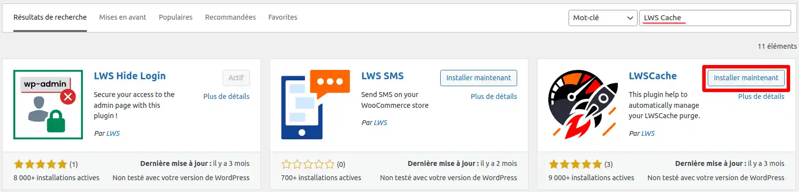 Comment utiliser les modules de cache sur LWSPanel ? 