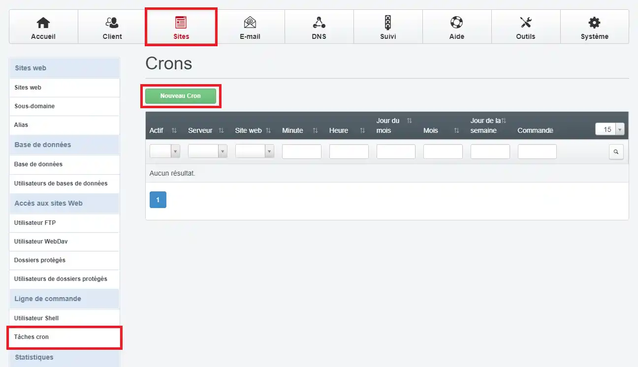 Déclencher WP-Cron avec un cronjob sur un site WordPress avec ISPConfig